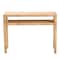 Bali & Pari Kalimantan Bohemian Light Honey Rattan and Acacia Wood Console Table 245-13687-ZORO - alternate 2